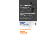 Tablet Screenshot of piazzaportello.com